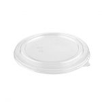 150mm - Clear Lids For Kraft Salad Bowls (16,26 & 32oz) /300pcs per cs