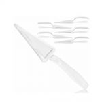 4pc - Clear Cake Shovel /36pk per cs