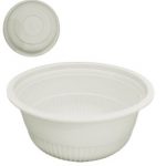 34oz - Biopack White Bowl /480pcs per case