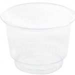 50pc - 8oz  Clear Ice Cream Cup /20pks per cs