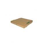 10''x10'' - Kraft Small Biopack Pizza Box/ 50pcs per cs
