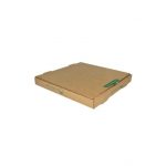 12''x 12'' - Kraft Medium Biopack Pizza Box /50pcs per cs