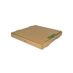 14''x14'' -  Kraft Large Biopack Pizza Box / 50pcs per cs