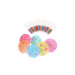 12pcs - Paper Umbrella Picks /960pks per case