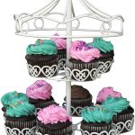 12pc - Carousel Metal Cupcake Stand/8 box per cs