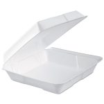 50ct - 7''x7'' Bio Tray No Compartment Foam/ 200pcs per case
