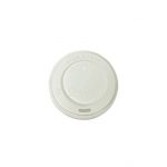 50ct - Biodegradable Lids fits 10oz ,12oz & 16oz  Hot Cup 90mm /20pks per case