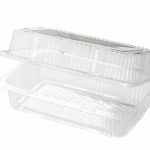 9.5''x 6'' - Clear Large Pastry Container /200pcs per cs