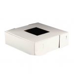 13'' Window Cake Box White (50pcs per case)