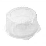 8'' Shallow Cake container (LD) (100 pcs per case)
