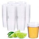 50pc -  2oz Clear Acrylic Plastic Shot Cup / 20pks per case