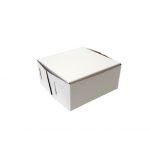 10'' -  White Cake Box 100pcs per cs