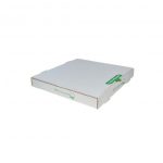 12''x 12''- White Medium Biopack Pizza Boxes /50pcs per cs