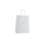 25pcs - Biopack Medium White Paper Bags / (8.5x5.5x10.5'') 200pcs per case