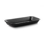 17s - 8.5''x4.5'' Small Black Meat & Veg Tray /1000pcs per case