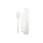 Rhinopack Fork & Napkin Set  Wrapped /1000pcs per cs