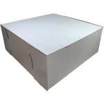 14''x6.5'' - White Heavy Duty Cake Tall Box/ 20pcs per case