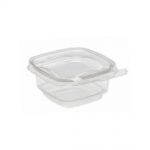 16oz - PET Tampa Proof  Clear Square Deli Container /200pcs per cs