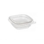 8oz - PET Tampa Proof  Clear Square Deli Container /200pcs per cs