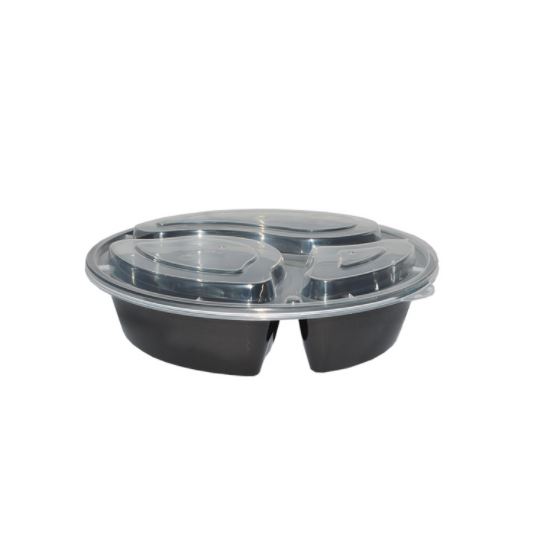 Round black container 150pcs/cs –