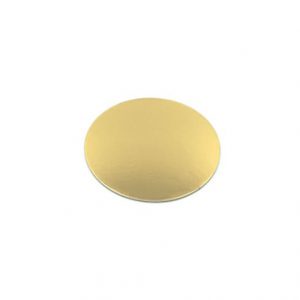 10''- Gold Cake Board / 200pcs per case