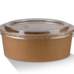 44oz - Kraft Salad Bowls With Lids / 300pcs per case
