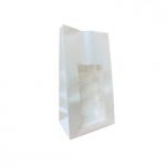 50ct - 9''x5''x2.5'' - White Window Bag/500pcs per case