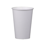 50ct - 16oz Bionature White Paper Cups/20pks per case