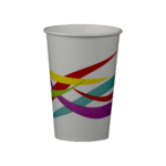 50ct - 16oz Bionature Printed Paper Cups/20pks per case