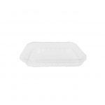 50ct - 8.5''x6''x1'' Clear Trays/10pks per case