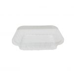 50ct - 8.5''x6''x1.5'' Clear Trays/10pks per case