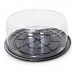 8'' x 5'' - Tall Clear Cake Container/50pcs per case - Image 2