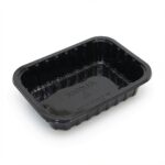 50ct - 8.5''x6''x2'' Black Trays/10pks per case