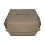 #2 - Rhinopack Kraft hamburger Box/500pcs per case