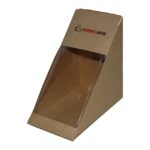 75cm - Rhinopack Kraft Sandwich Boxes/500pcs per case