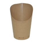 32oz - Rhinopack Kraft Chips Cups/500pcs per case
