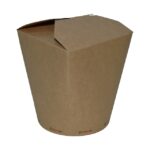 32oz - Rhinopack Kraft Round Noodle Box/500pcs