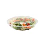 8oz - Round I Lock Clear Hinged Container/ 240pcs per case