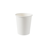 25pc - 12oz Quench White Paper Cups/ 12pks per case