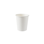 25pc - 8oz Quench White Paper Cups/ 12pks per case