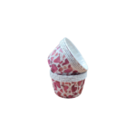 20pc - 4.5oz Printed Pattern Cupcake Cups (Heart) - Image 2
