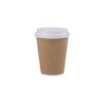 50pcs - 8oz Kraft Adams Double Wall Hot Cup /500pcs per cs