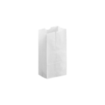 50pcs - 2lb White Paper Bag / 40pks per case