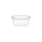 50pcs - 3.25oz Clear Portion Cup & Lids /50pks per case
