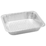 13"Lx10"Wx2.5"H - Half Size Aluminum Pans - 50pcs per case