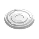 50pc - Flat Lids for 8oz (6409)/20pks per case