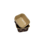 15pc - 2.5''(L)x2.5''(W) x1.5''(H) Mini Square Printed Pattern Baking Cups (Heart)