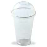 100pc - 20oz Clear Pet Cold Cups with Dome Lids/10pks x 100's per case