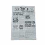 100pcs - 12''x16'' Del-E News Print Greaseproof Paper (500per case)