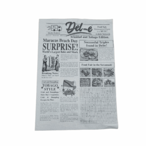 100pcs - 12''x16'' Del-E News Print Greaseproof Paper (500per case)